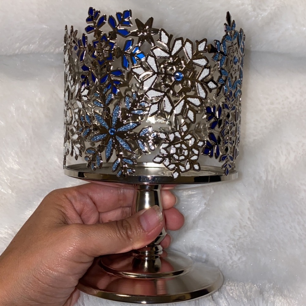 Bath and Body Works Christmas candle holder